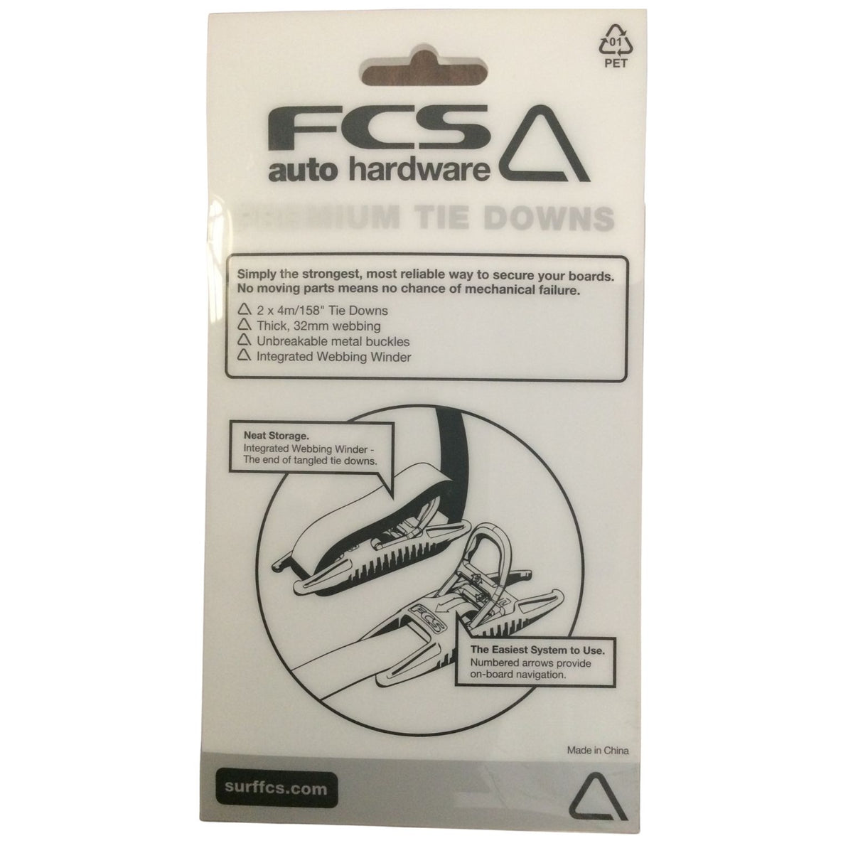 Paddle Board Car Rack Tie Downs FCS Straps Tower Paddle Boards