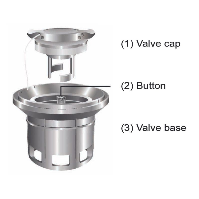 Replacement air valve diagram