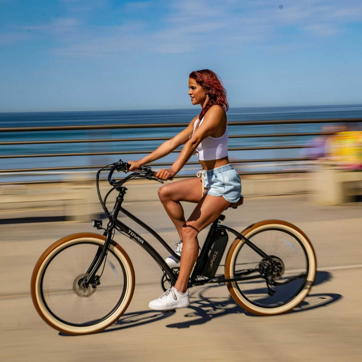 Tower Beach Babe Electric Beach Cruiser – Tower Paddle Boards Tower Beach Babe Electric Beach Cruiser – Tower Paddle Boards