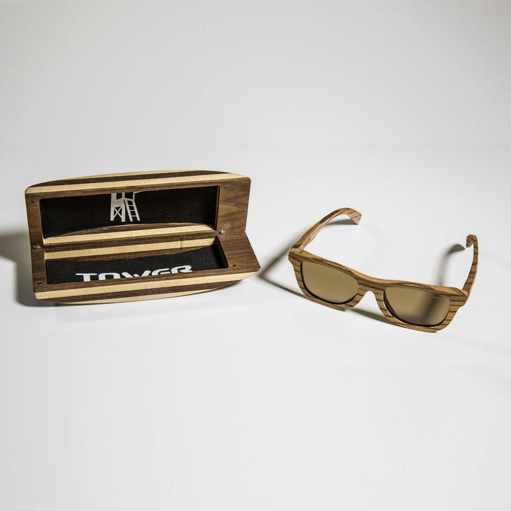 Wood Sunglass Case