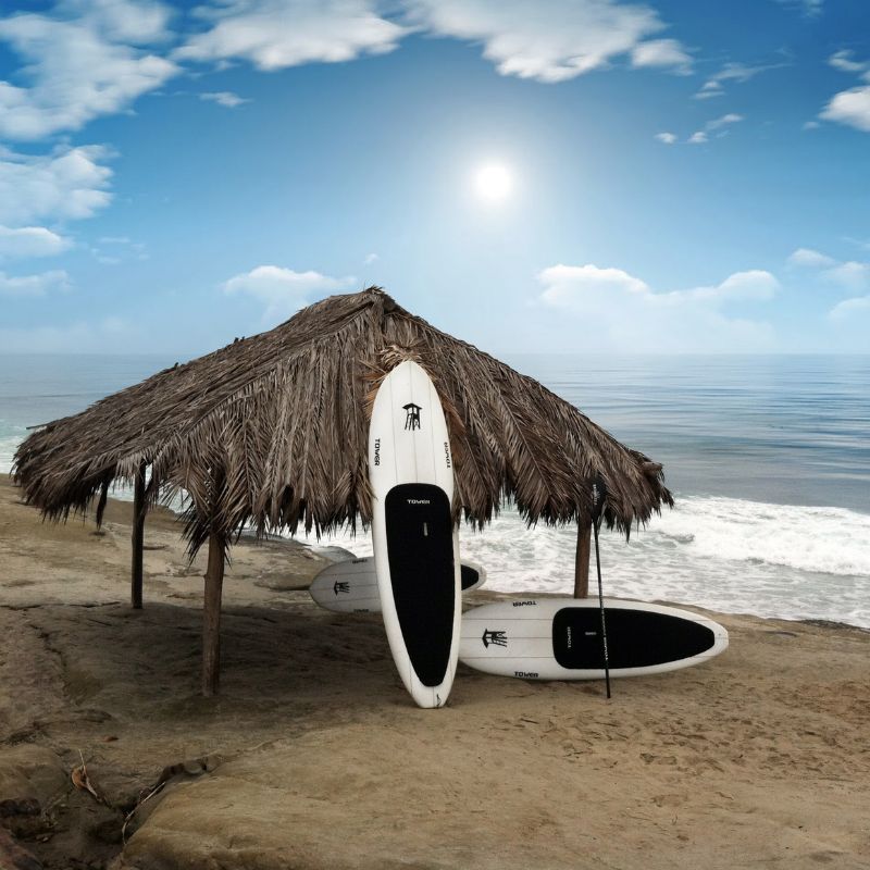 Picture of Paddle Board in San Diego Newspaper