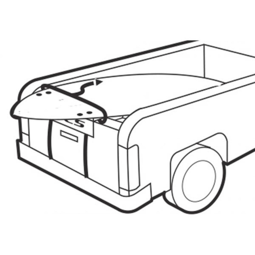 FCS tailgate pad diagram