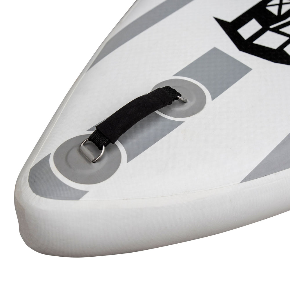 iSUP handle on nose of paddle board