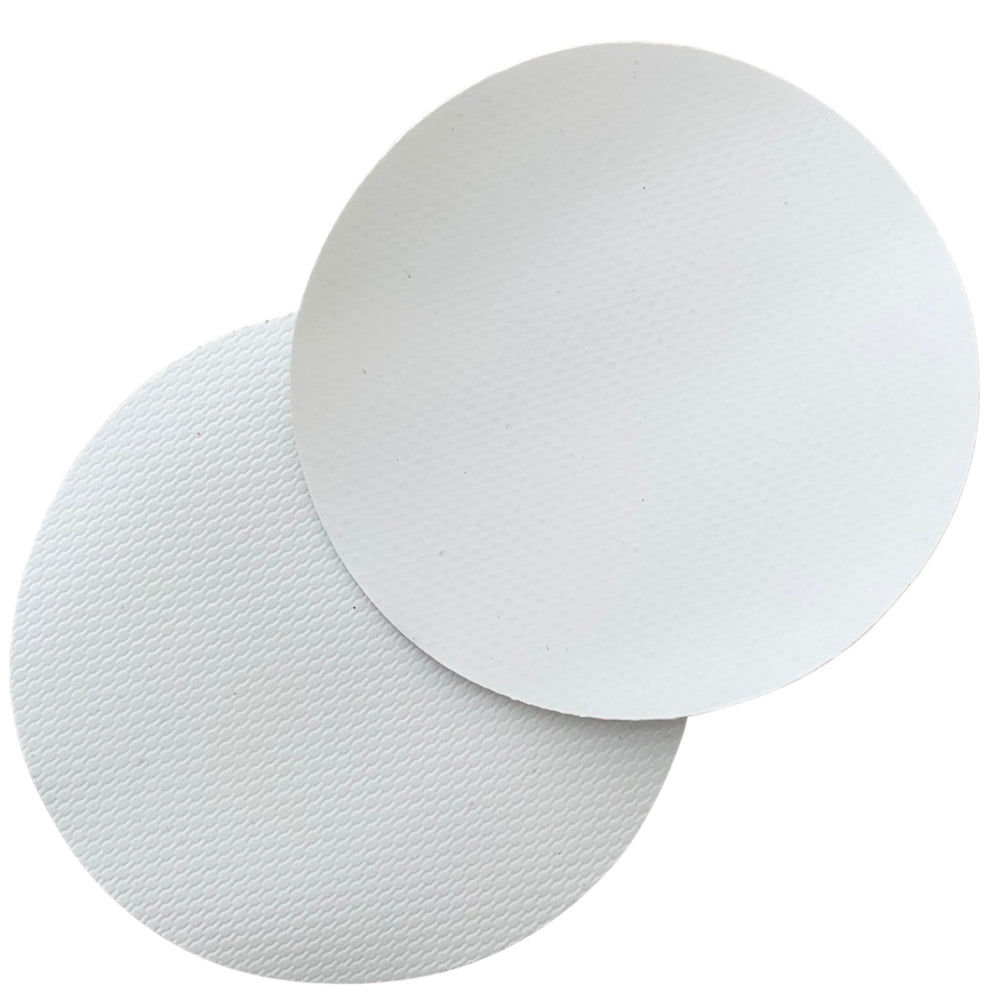 iSUP PVC patches in white