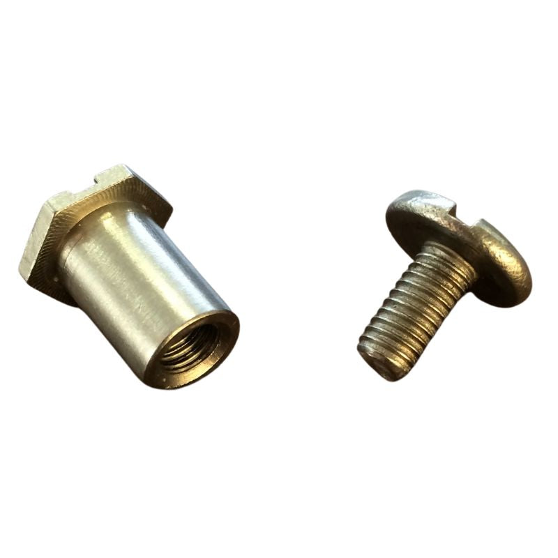 Double sided sup fin screw 2 parts