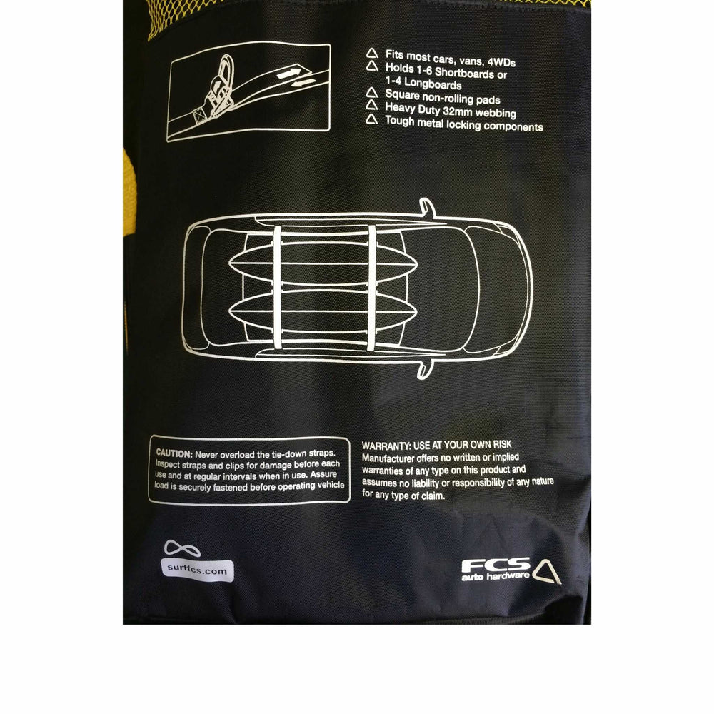 Double Soft Rack | Surfboard Car Rack by FCS – Tower Paddle Boards