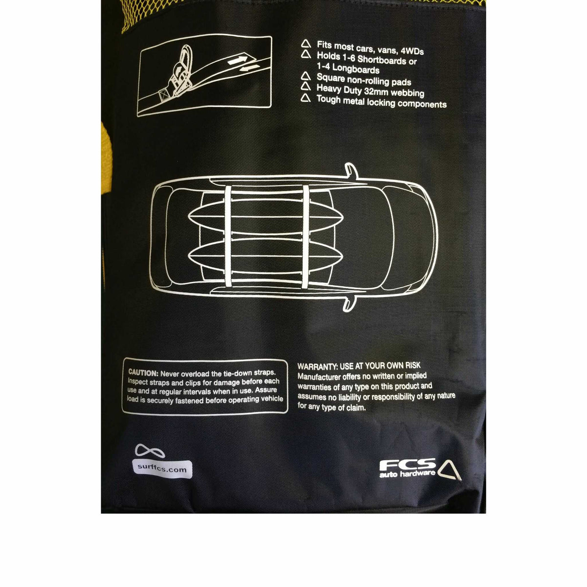 Double Soft Rack | Surfboard Car Rack by FCS – Tower Paddle Boards