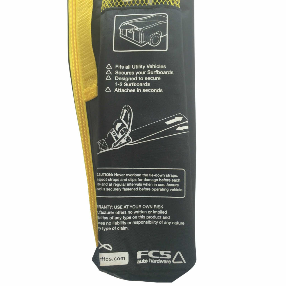 FCS tailgate pad back of packaging
