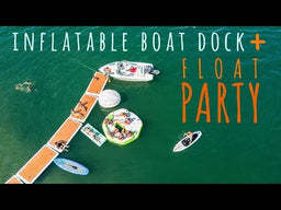 Swim Step | 10' x 5' Inflatable Floating Dock